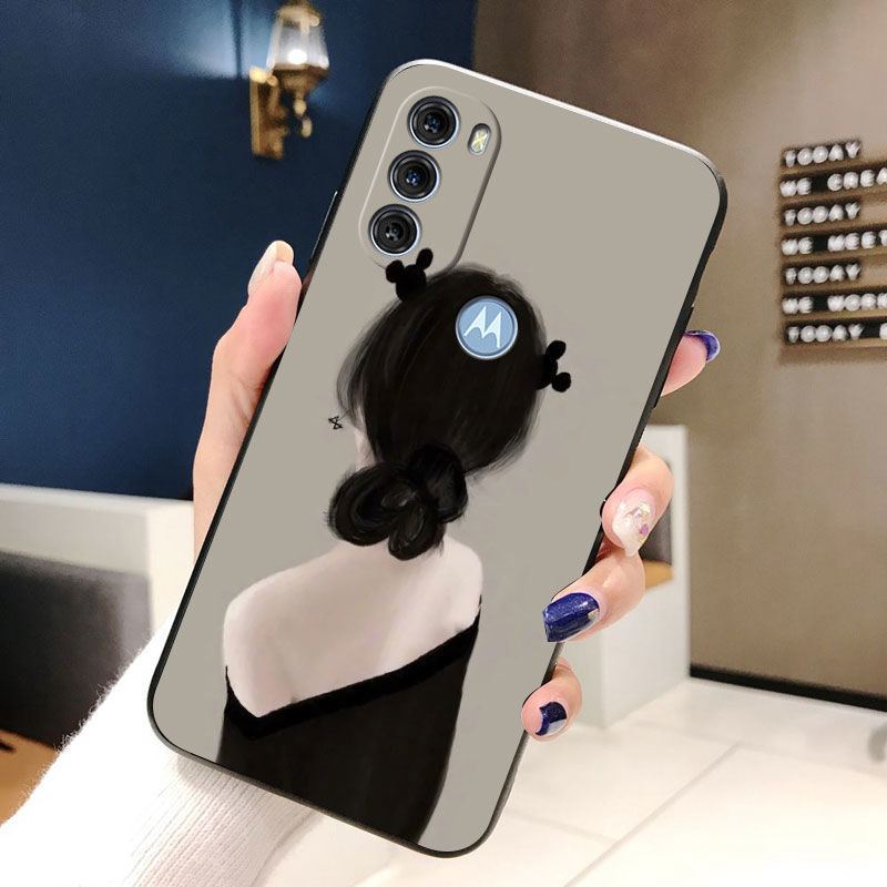 Capa Flip Para Moto G71 5G Borboleta Azul E Amarela