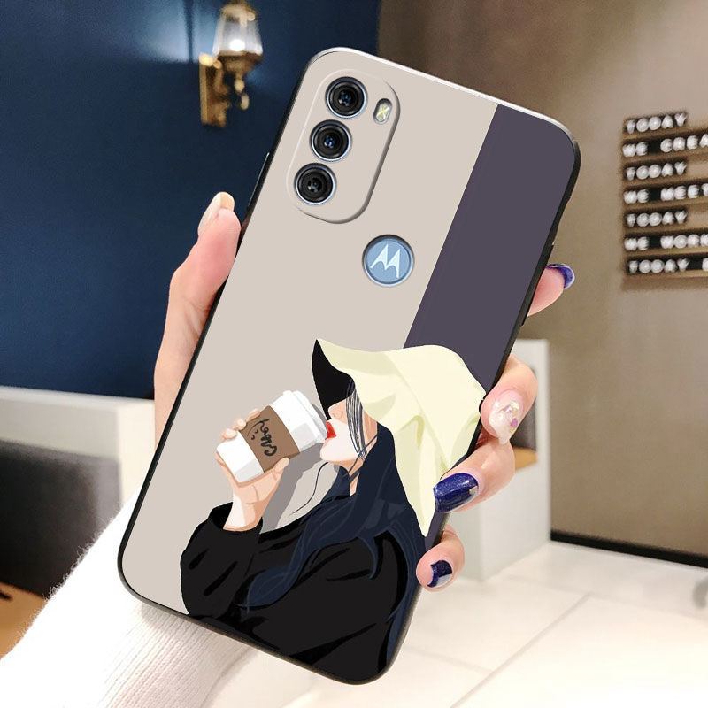 Capa Flip Para Moto G71 5G Borboleta Azul E Amarela