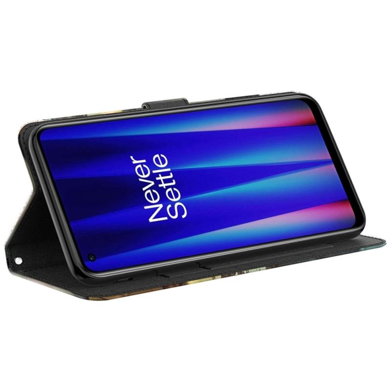 Capa Flip Para Sony Xperia 5 IV De Cordão Sonho De Gatinha Strappy