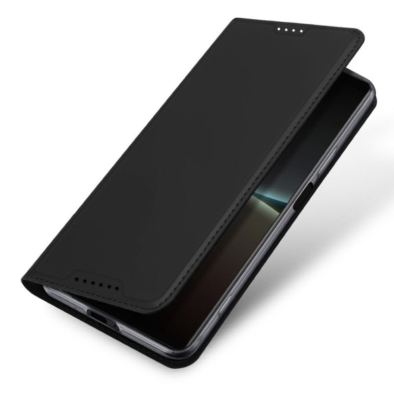 Capa Flip Para Sony Xperia 5 IV Skin Pro Dux Ducis
