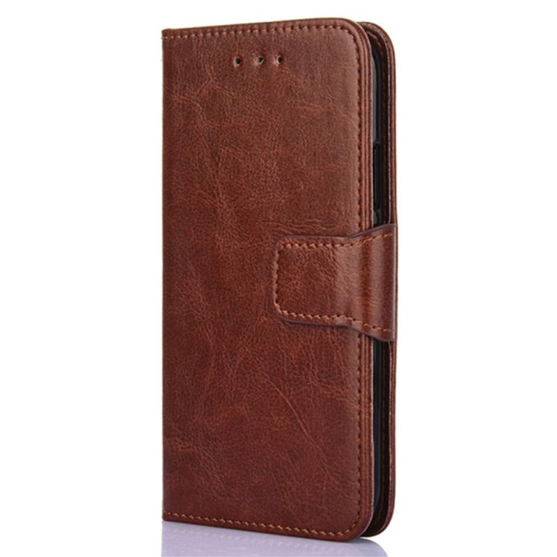 Capa Folio Para Sony Xperia 5 IV Couro Sintético Retrô