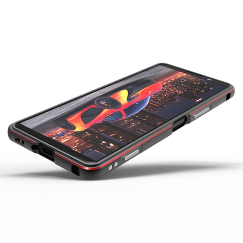 Capa Para Sony Xperia 5 IV Capa Proteção Proteção Da Moldura Do Pára-choque E Do Módulo Fotográfico Traseiro