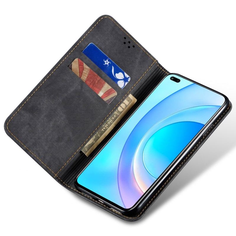 Capa De Celular Para Honor 90 Flip Tecido