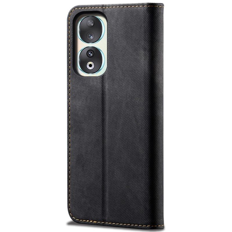 Capa De Celular Para Honor 90 Flip Tecido
