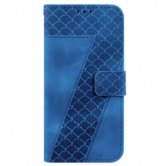 Capa Flip Para Honor 90 Desenho 7 Com Cordão