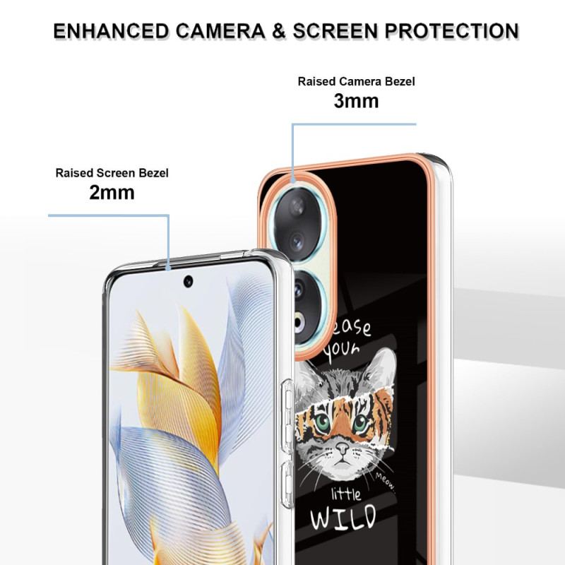 Capa Para Honor 90 Gato / Tigre
