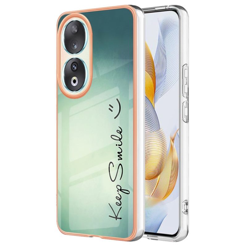 Capa Para Honor 90 Mantenha O Sorriso