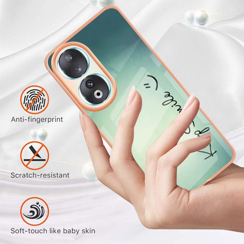 Capa Para Honor 90 Mantenha O Sorriso