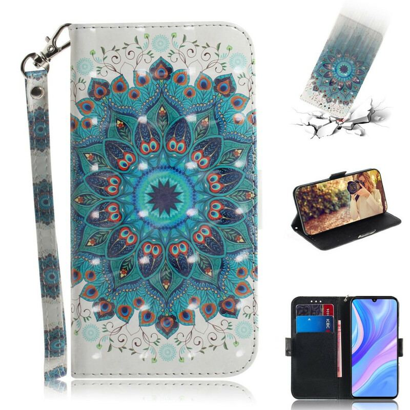 Capa Flip Para Huawei P Smart S Mandala Magistral