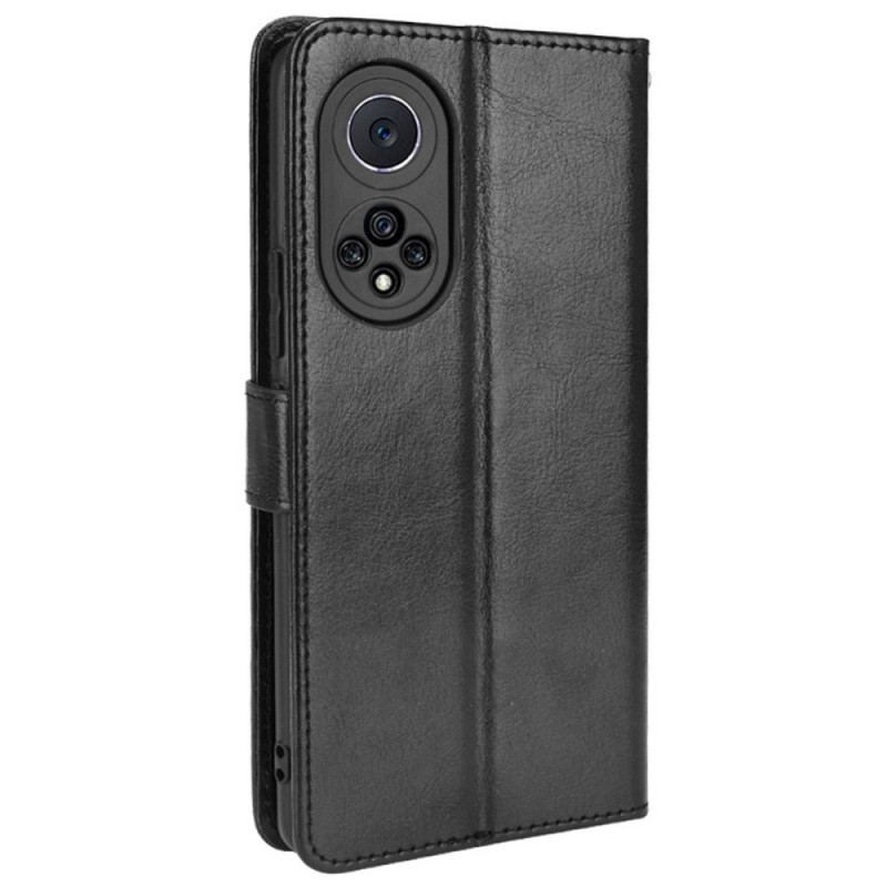 Capa Flip Para Honor 50 Pro Pro Couro Faux Flashy
