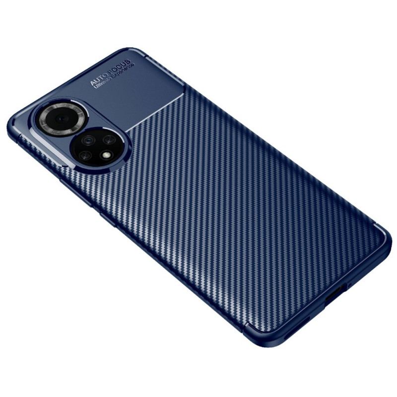 Capa Para Huawei Nova 9 Pro Fibra De Carbono Flexível