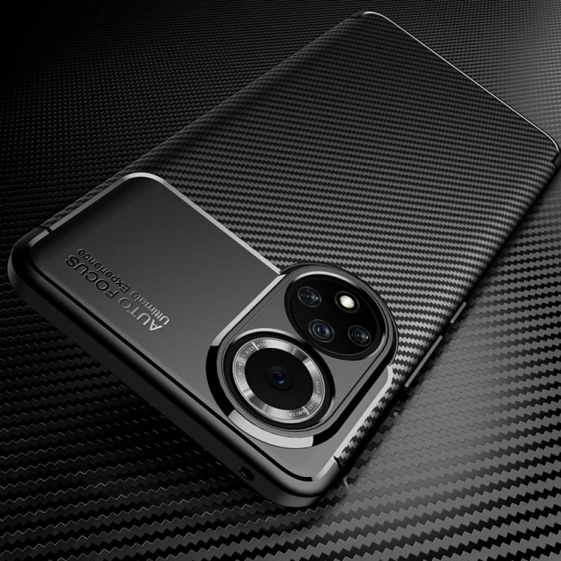 Capa Para Huawei Nova 9 Pro Fibra De Carbono Flexível