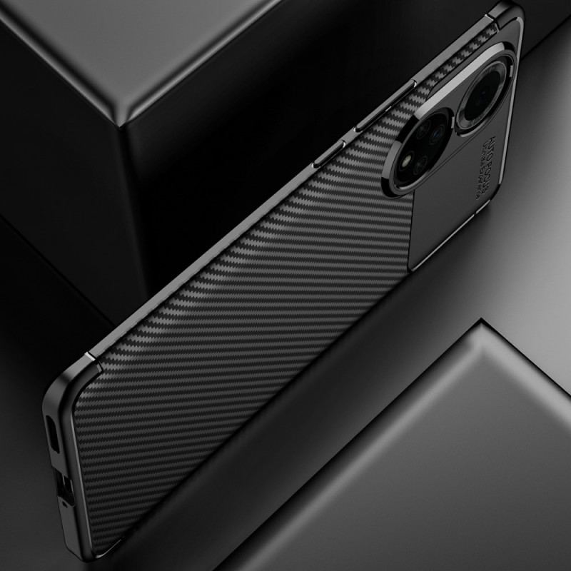 Capa Para Huawei Nova 9 Pro Fibra De Carbono Flexível