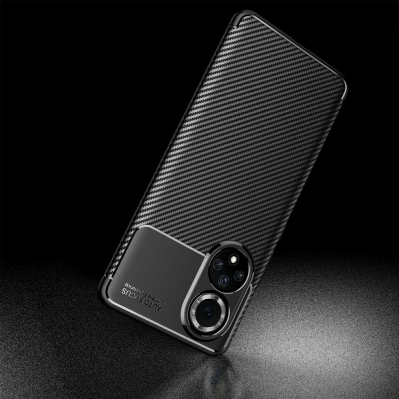 Capa Para Huawei Nova 9 Pro Fibra De Carbono Flexível