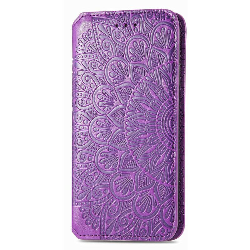 Capa De Celular Para iPhone 13 Mini Flip Mandala