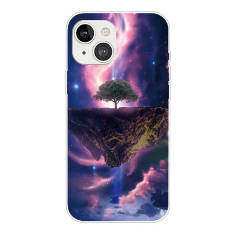 Capa Para iPhone 13 Mini Árvore Do Mundo