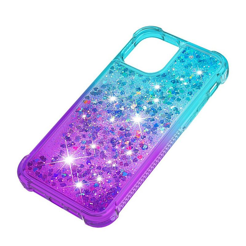 Capa Para iPhone 13 Mini Cores De Lantejoulas
