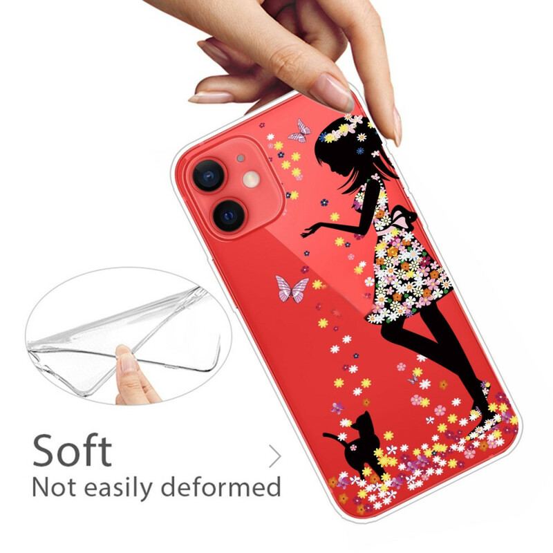 Capa Para iPhone 13 Mini Florista