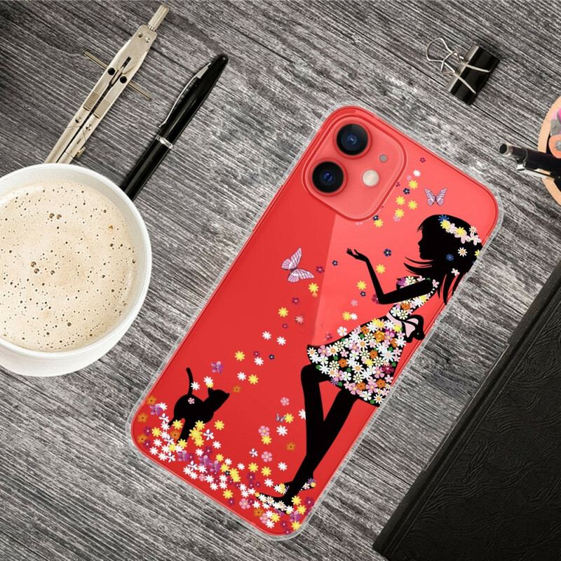 Capa Para iPhone 13 Mini Florista