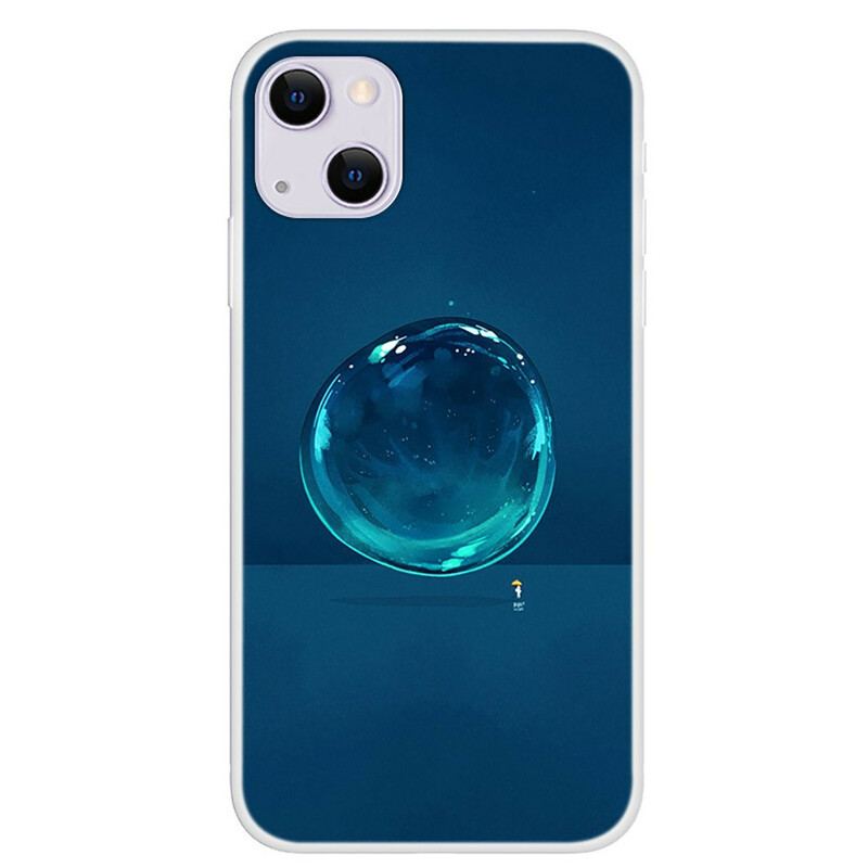 Capa Para iPhone 13 Mini Gota De Água