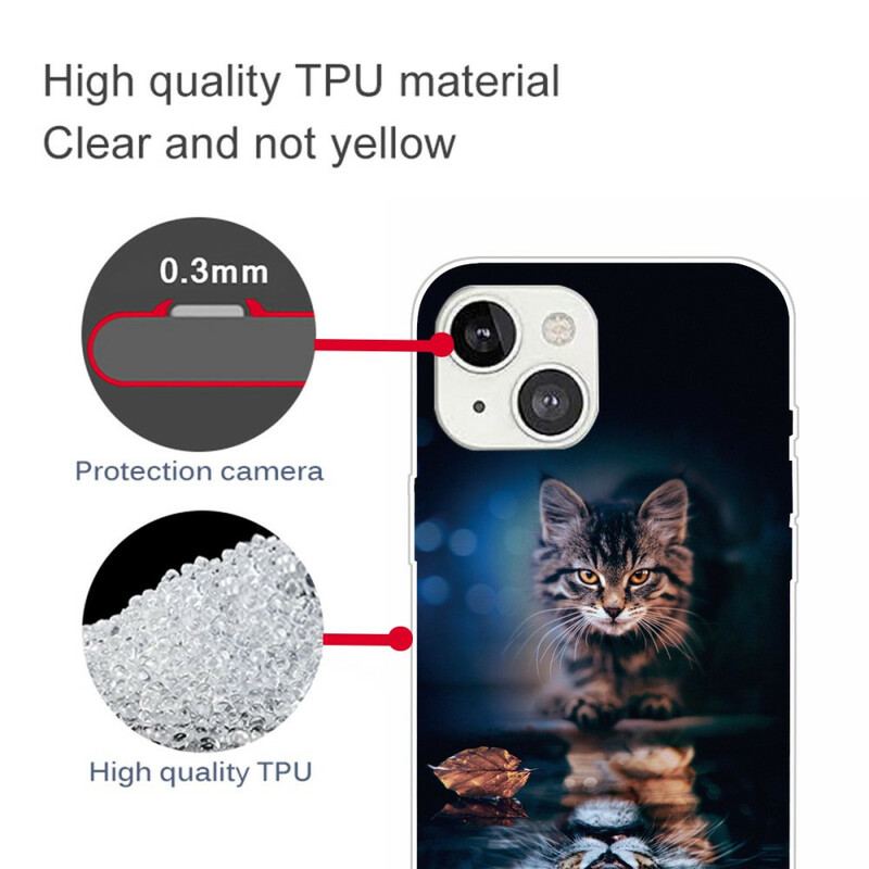 Capa Para iPhone 13 Mini Meu Tigre