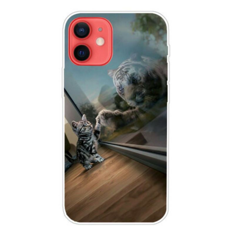 Capa Para iPhone 13 Mini Sonho De Gatinho