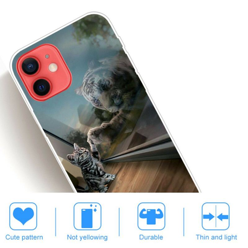 Capa Para iPhone 13 Mini Sonho De Gatinho