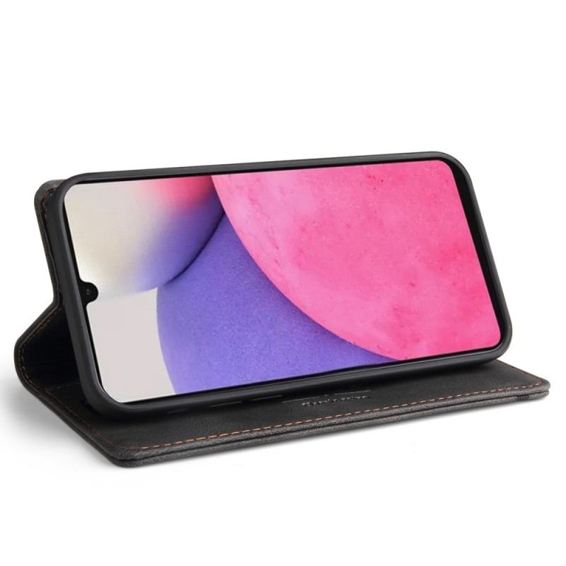 Capa De Celular Para Samsung Galaxy A33 5G Flip Couro Sintético Gq.utrobe