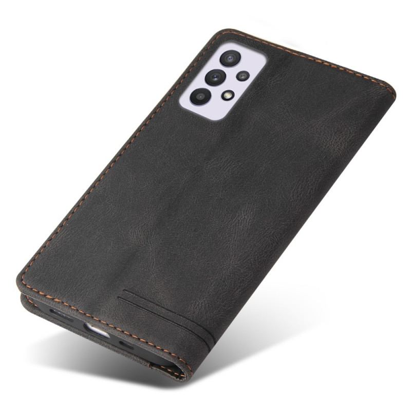 Capa De Celular Para Samsung Galaxy A33 5G Flip Couro Sintético Gq.utrobe