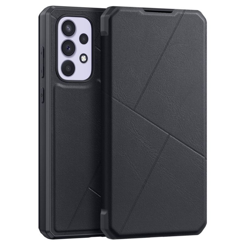 Capa De Celular Para Samsung Galaxy A33 5G Flip Pele Série X Dux Ducis