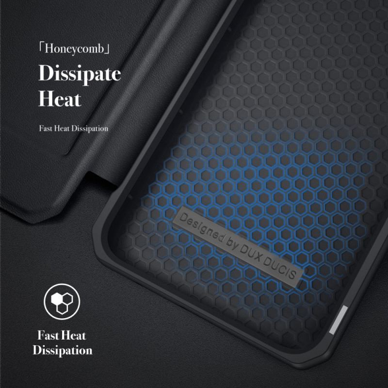 Capa De Celular Para Samsung Galaxy A33 5G Flip Pele Série X Dux Ducis