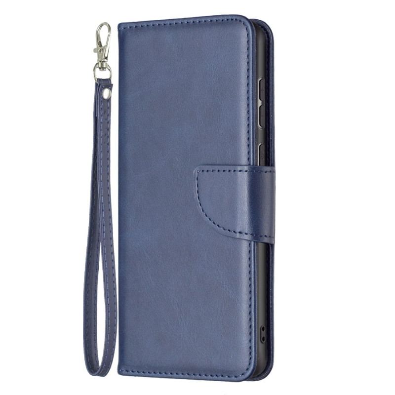 Capa Folio Para Samsung Galaxy A33 5G Fecho Oblíquo Liso
