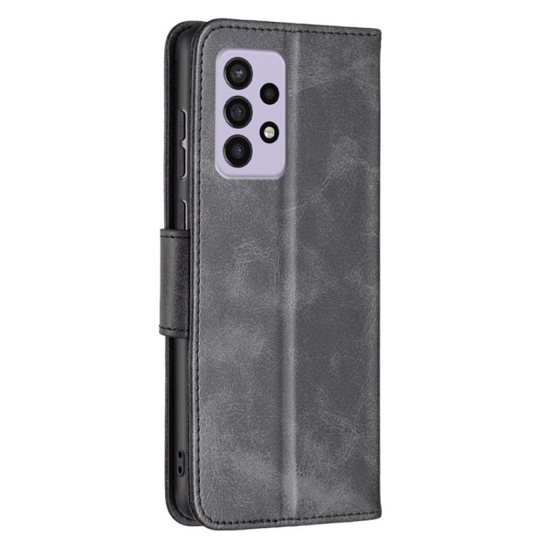 Capa Folio Para Samsung Galaxy A33 5G Fecho Oblíquo Liso