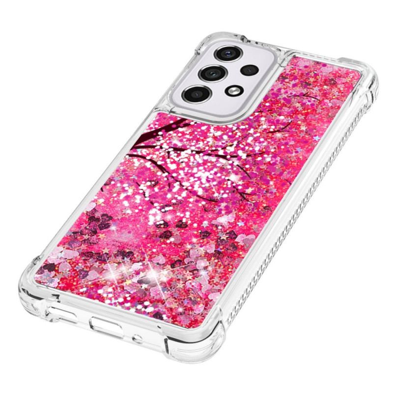 Capa Para Samsung Galaxy A33 5G Árvore Glitter