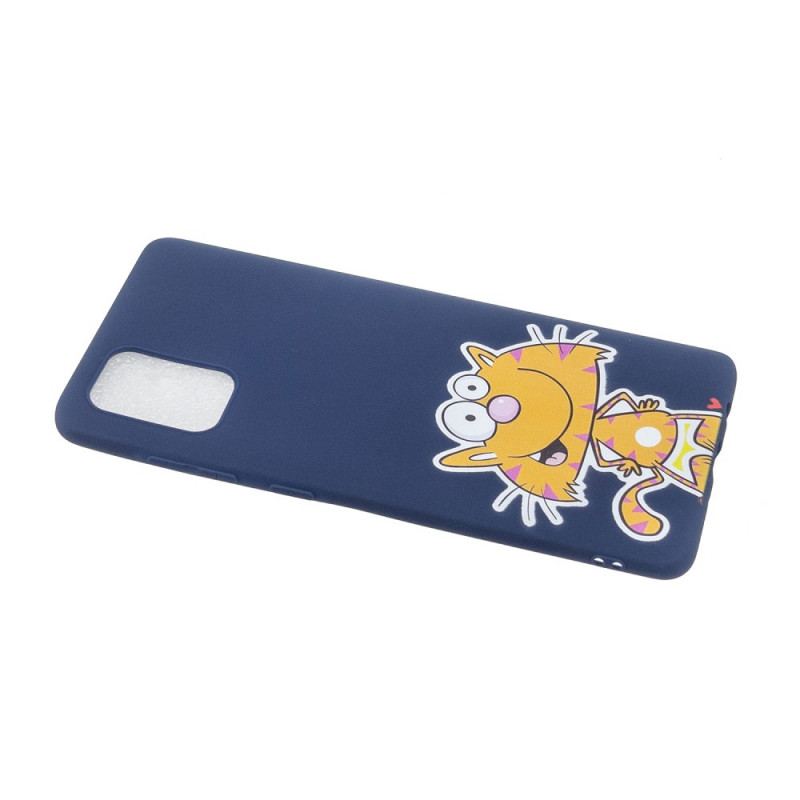 Capa Para Samsung Galaxy A33 5G Desenho Animado Com Cordão
