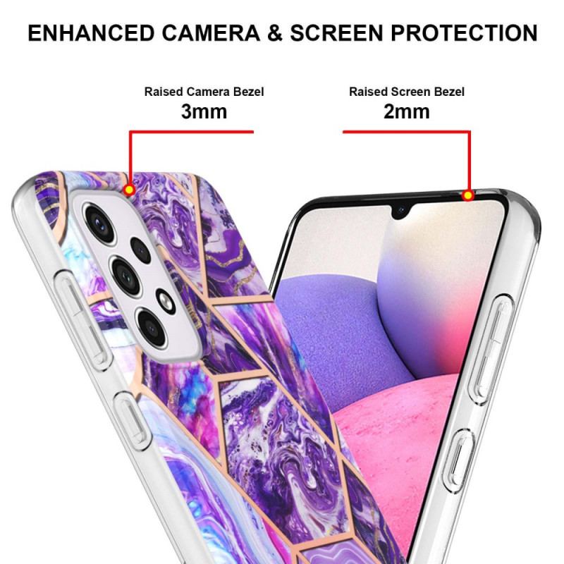 Capa Para Samsung Galaxy A33 5G Mármore Ultra Design
