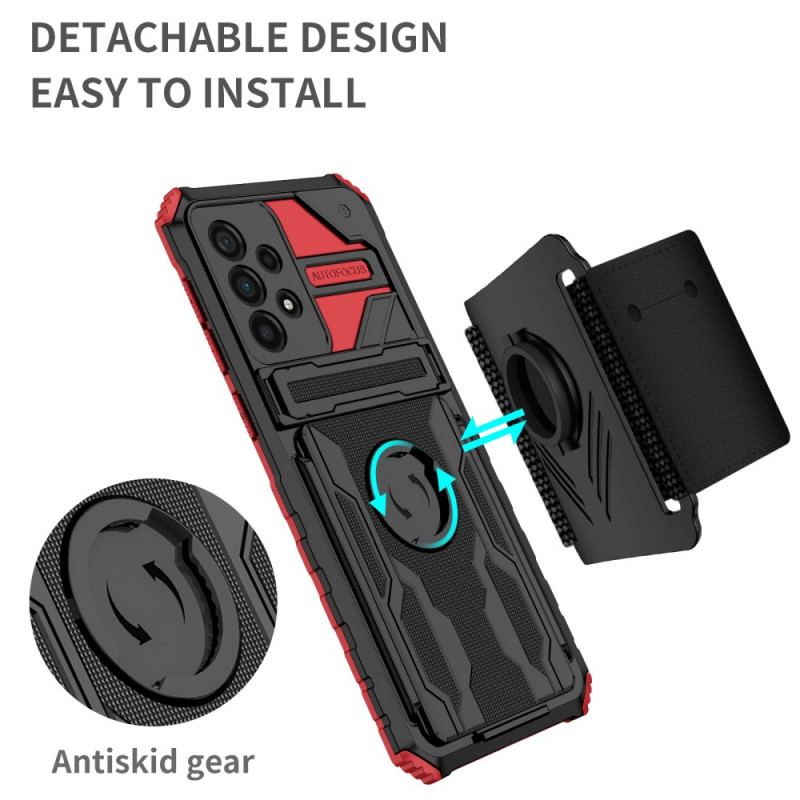 Capa Para Samsung Galaxy A33 5G Multifuncional Com Braçadeira