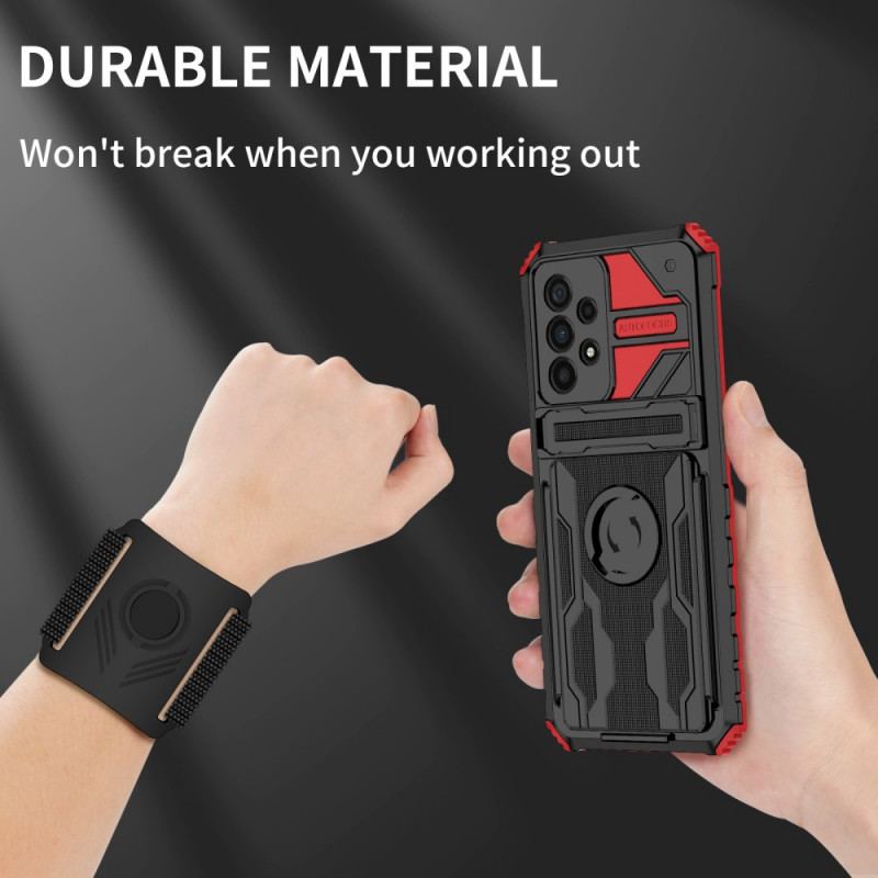 Capa Para Samsung Galaxy A33 5G Multifuncional Com Braçadeira