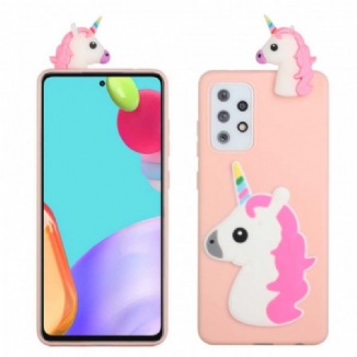 Capa Para Samsung Galaxy A33 5G Unicórnio 3d
