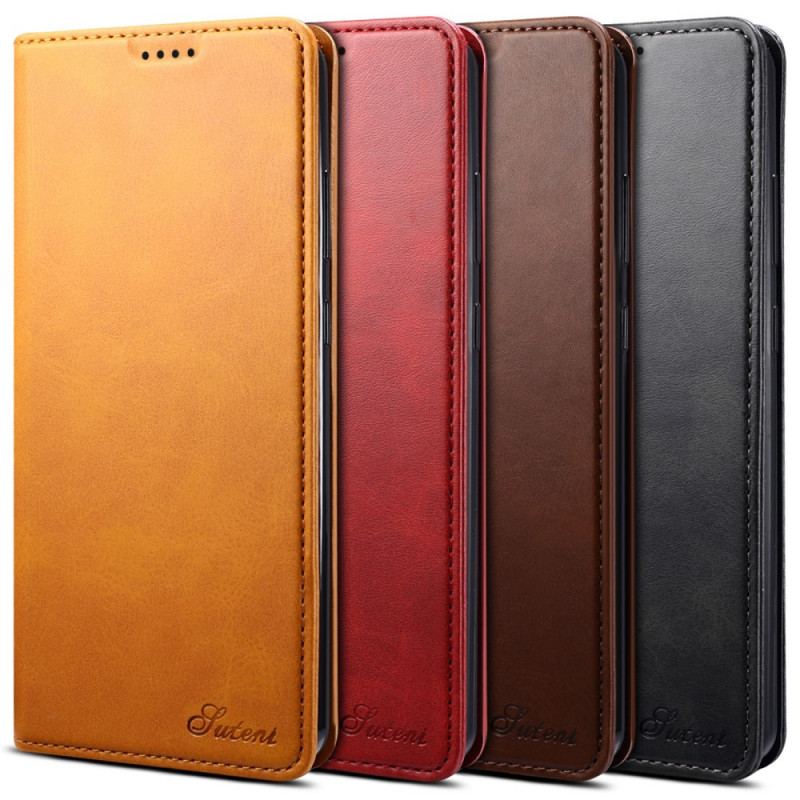 Capa De Celular Para Samsung Galaxy S20 Ultra Flip Suteni Efeito Couro