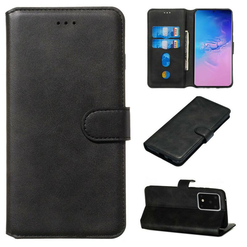 Capa De Couro Para Samsung Galaxy S20 Ultra Novas Cores De Couro Falso