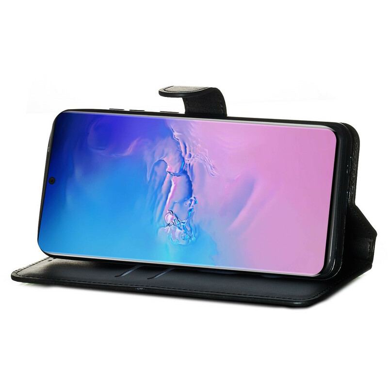 Capa De Couro Para Samsung Galaxy S20 Ultra Novas Cores De Couro Falso