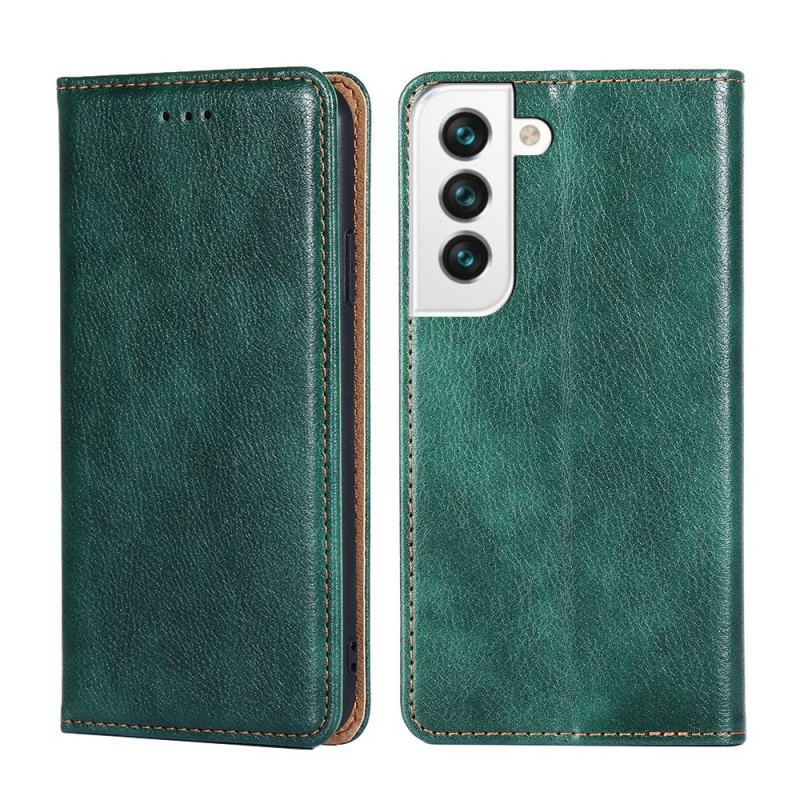 Capa De Celular Para Samsung Galaxy S22 5G Flip Cor Sólida