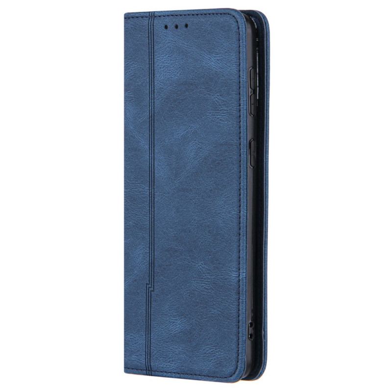 Capa De Celular Para Samsung Galaxy S22 5G Flip Estilo Linha Couro