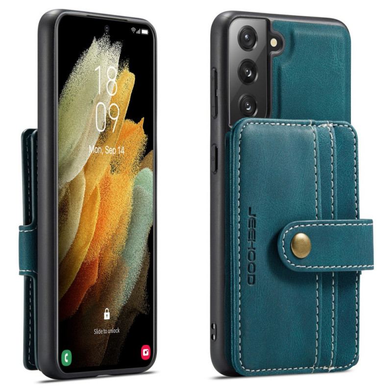 Capa De Celular Para Samsung Galaxy S22 5G Porta Cartão Destacável