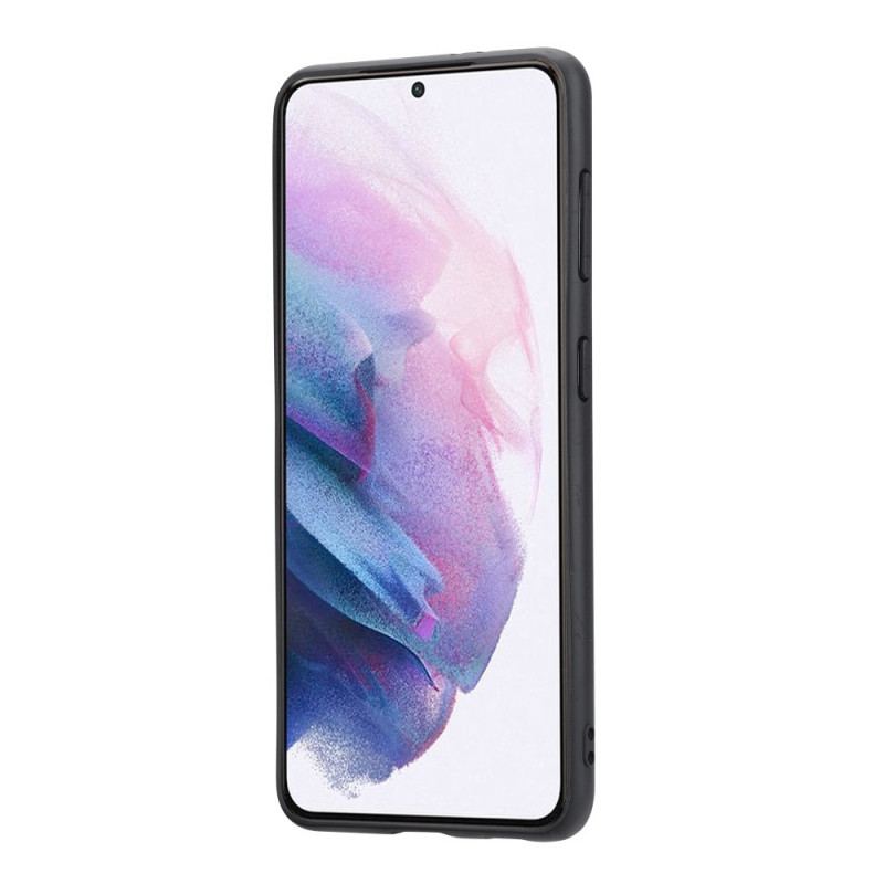 Capa Para Samsung Galaxy S22 5G Alça De Suporte Para Titular Do Cartão