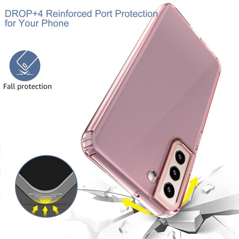 Capa Para Samsung Galaxy S22 5G Colorido Transparente