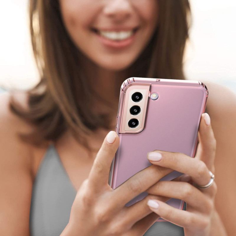 Capa Para Samsung Galaxy S22 5G Colorido Transparente
