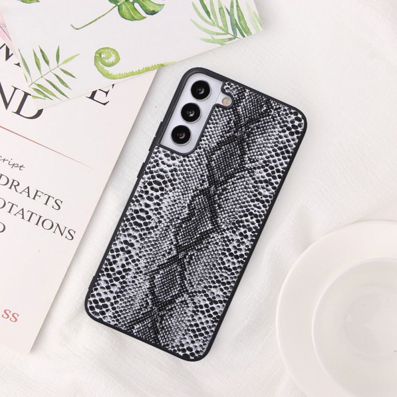Capa Para Samsung Galaxy S22 5G Efeito Pele De Cobra