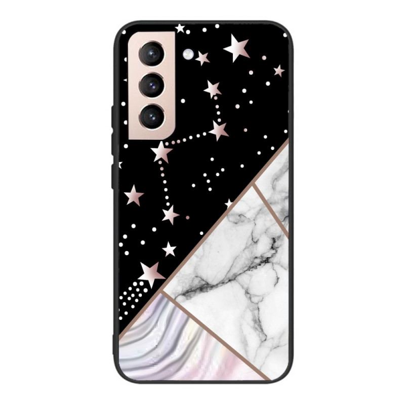 Capa Para Samsung Galaxy S22 5G Mármore Geométrico Variável